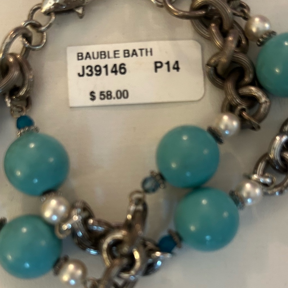 Turquoise and Silver Bracelet
